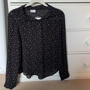 Long sleeve stars blouse